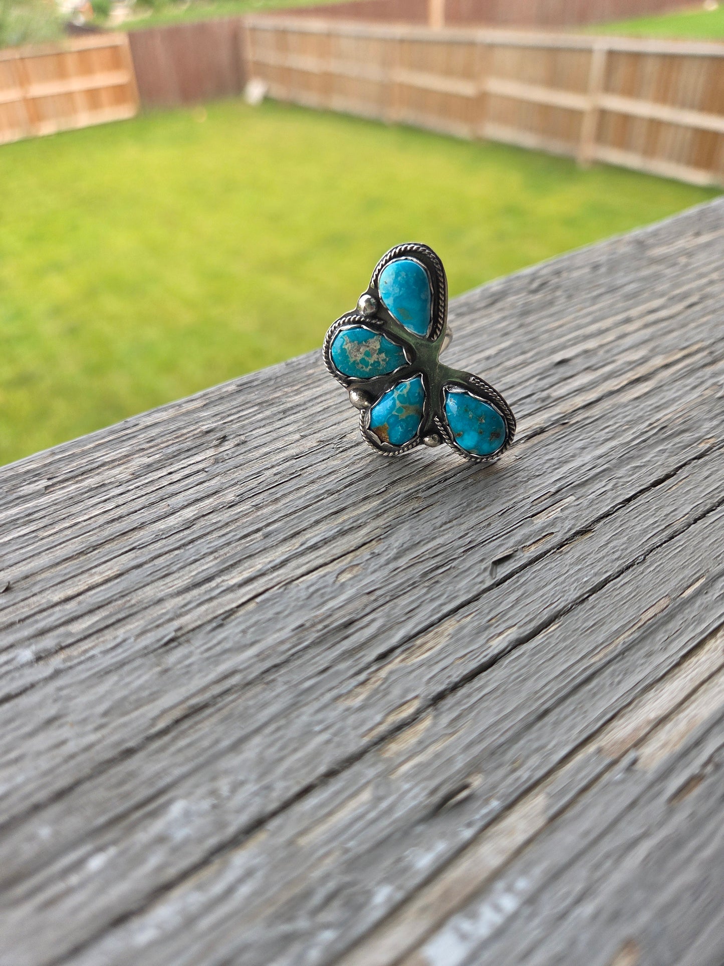 4 Stone Kingsmen Turquoise Size 8.5