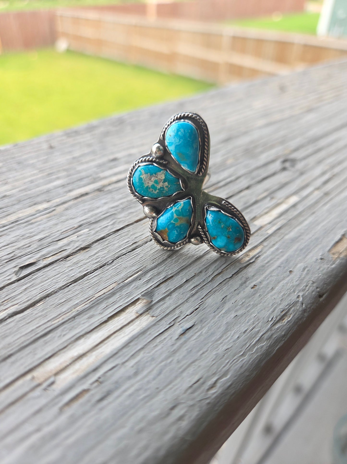 4 Stone Kingsmen Turquoise Size 8.5