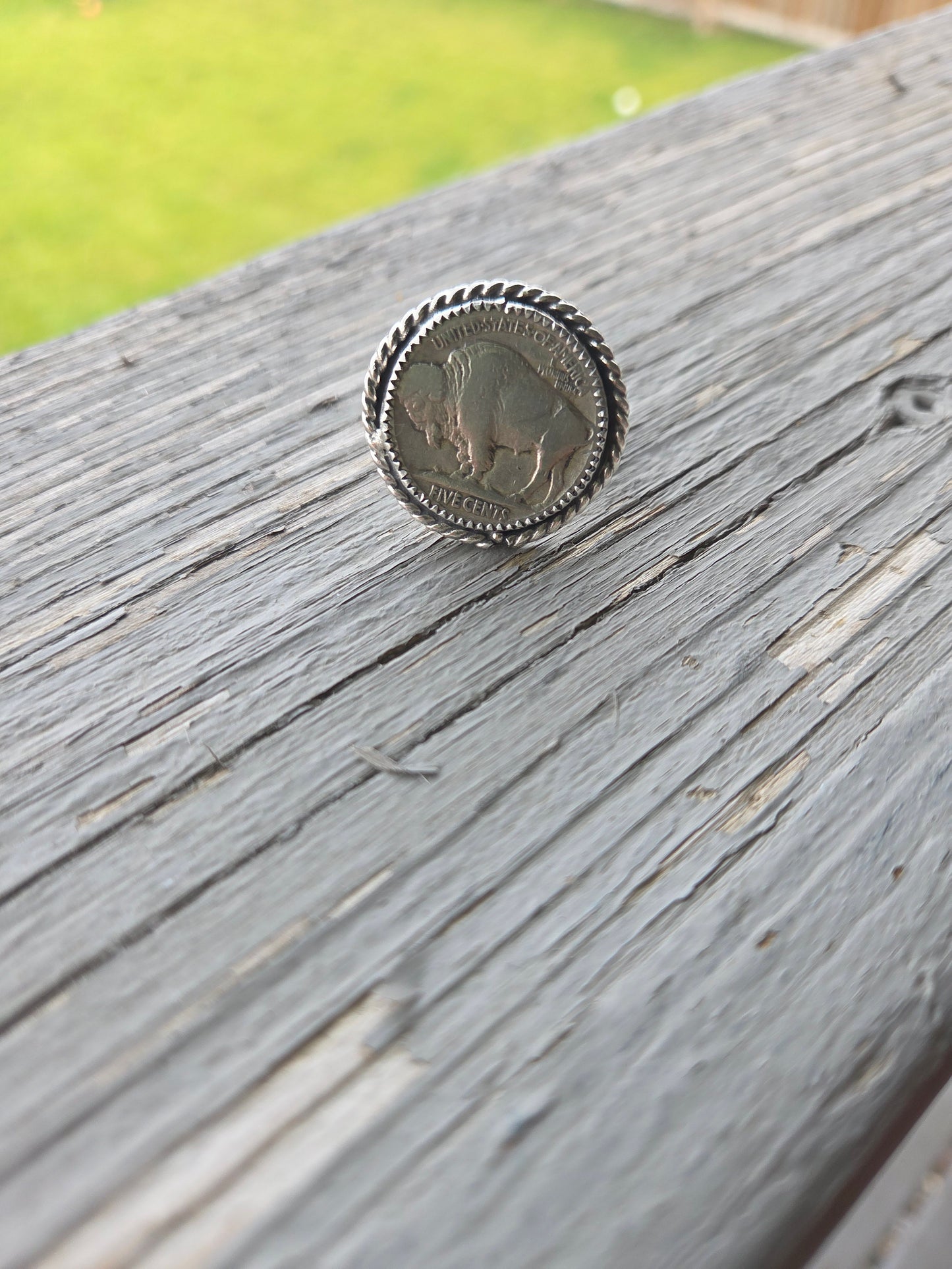 Buffalo • Sterling Silver Size 7.25
