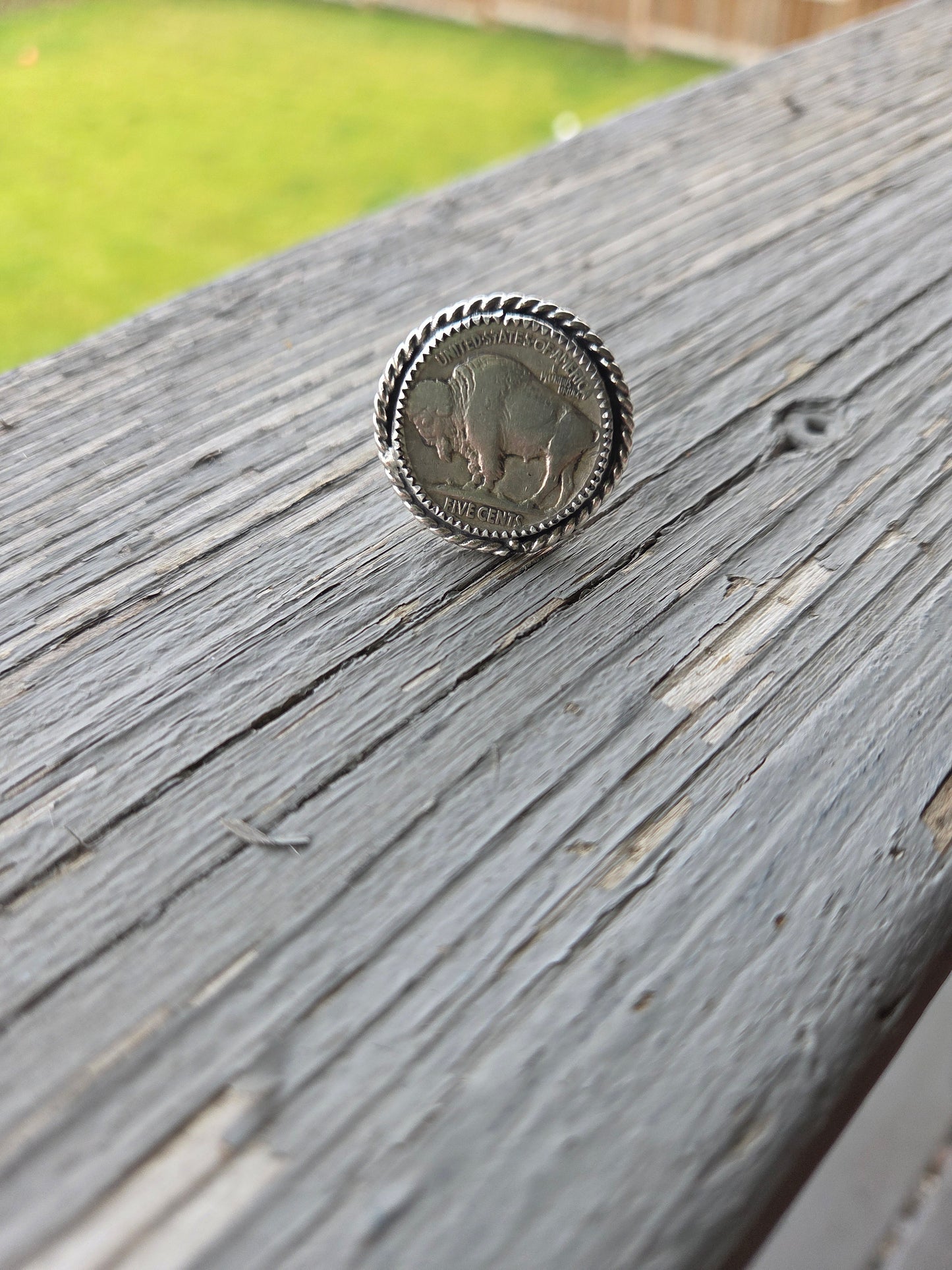 Buffalo • Sterling Silver Size 7.25