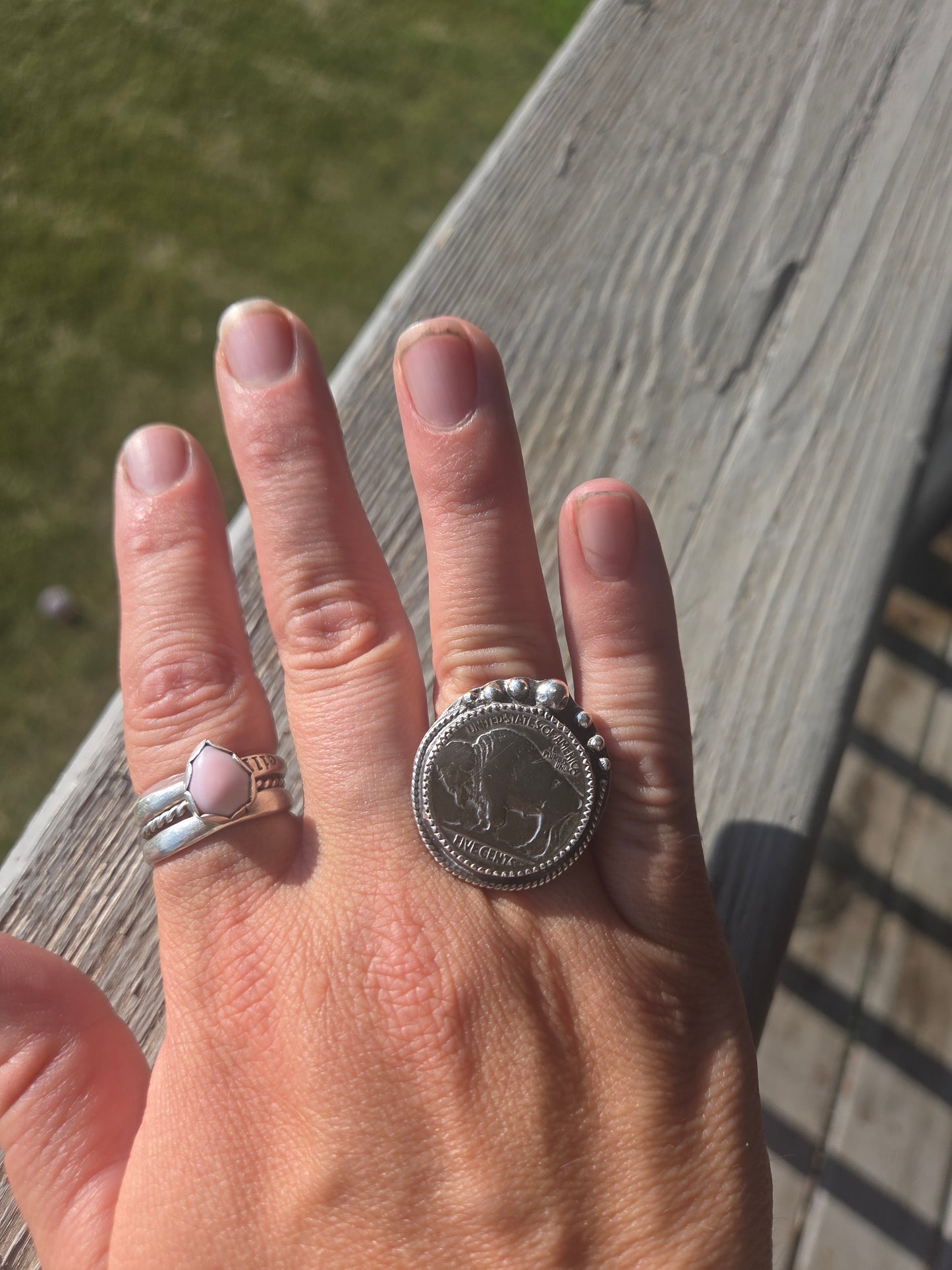 Buffalo • Sterling Silver Size 7