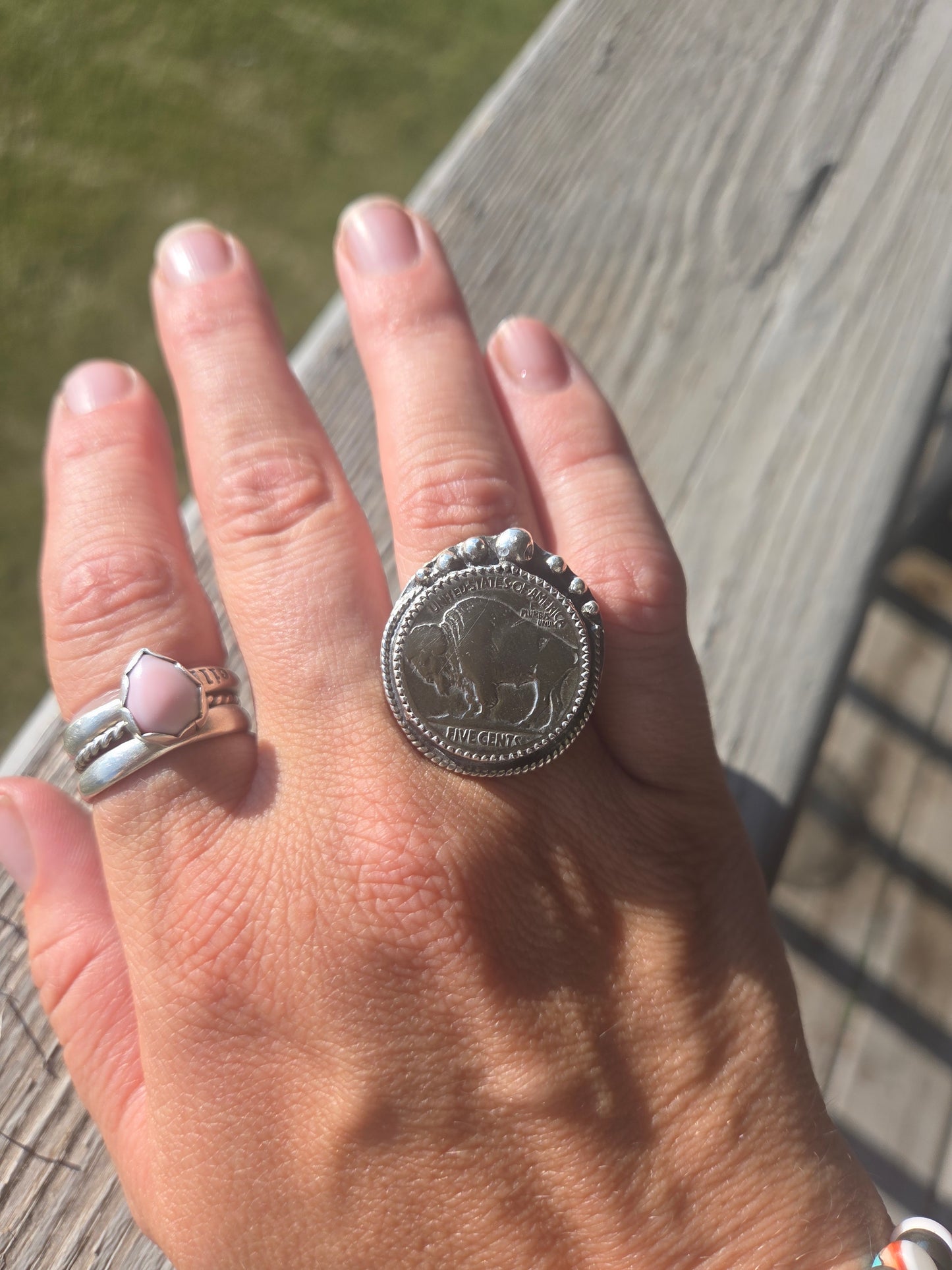 Buffalo • Sterling Silver Size 7