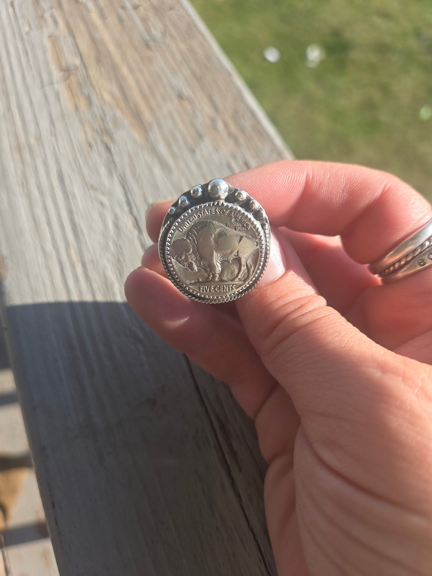 Buffalo • Sterling Silver Size 7