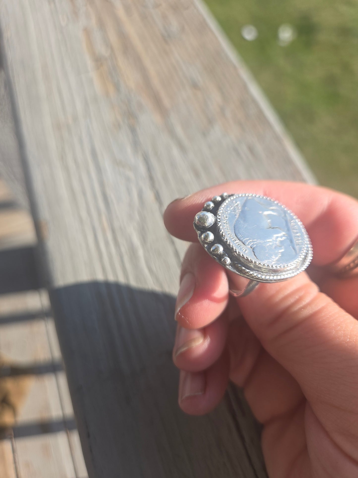 Buffalo • Sterling Silver Size 7