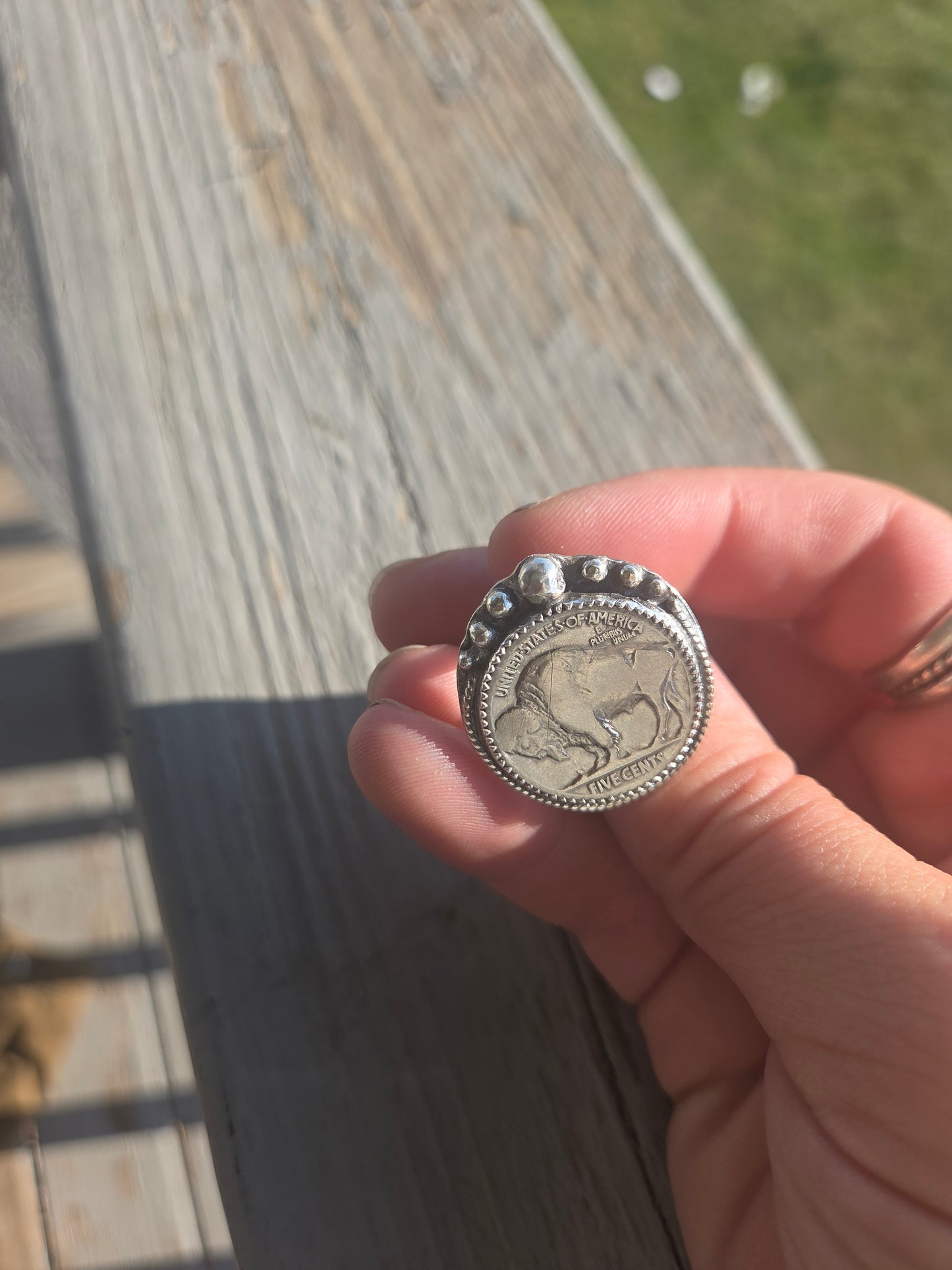 Buffalo • Sterling Silver Size 7