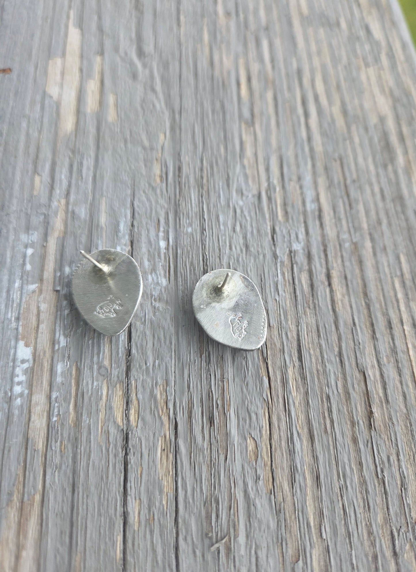 Pink Conch • Sterling Sliver Studs