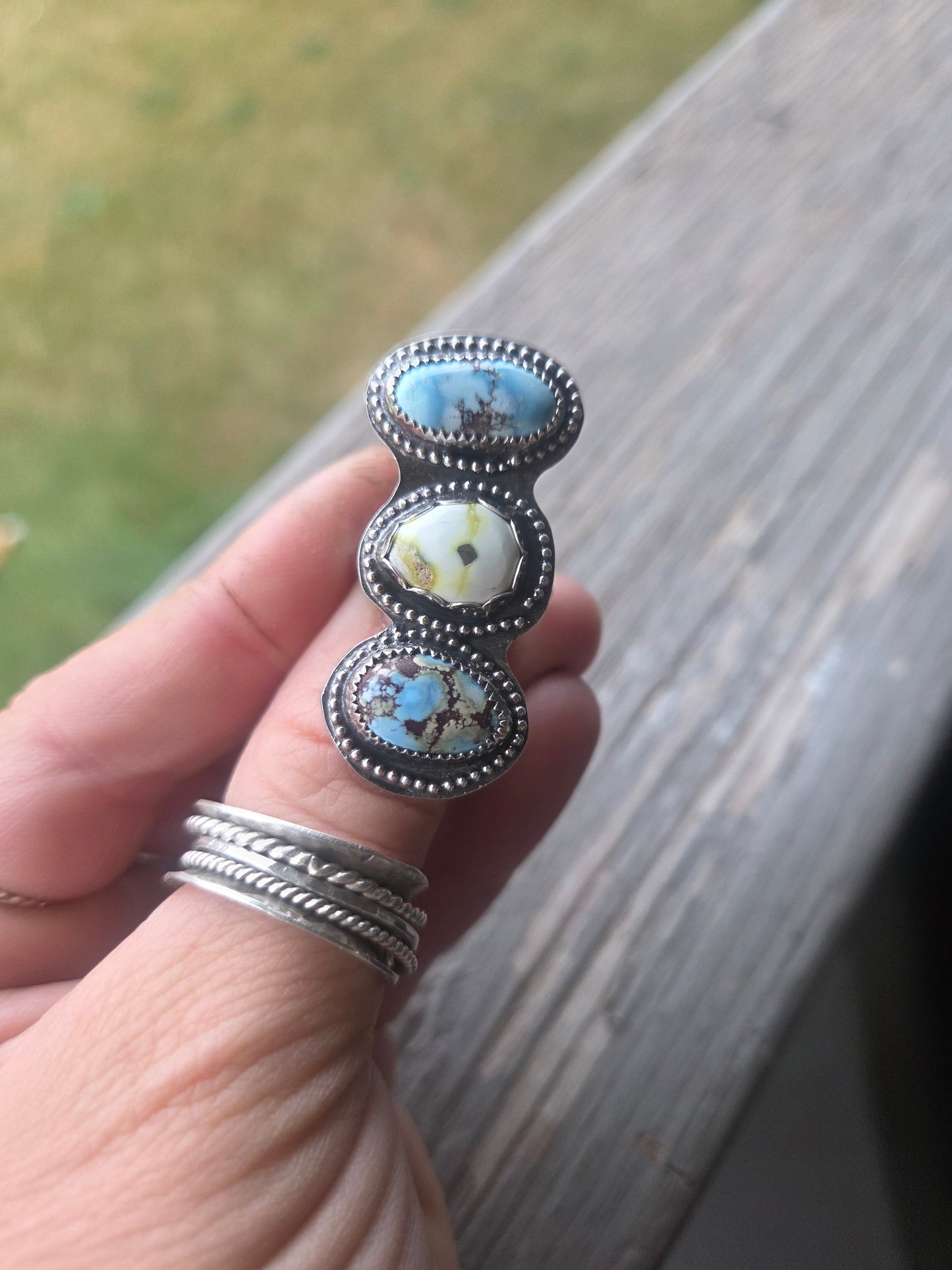 Palomino • Golden Hill Turquoise Size 7.5