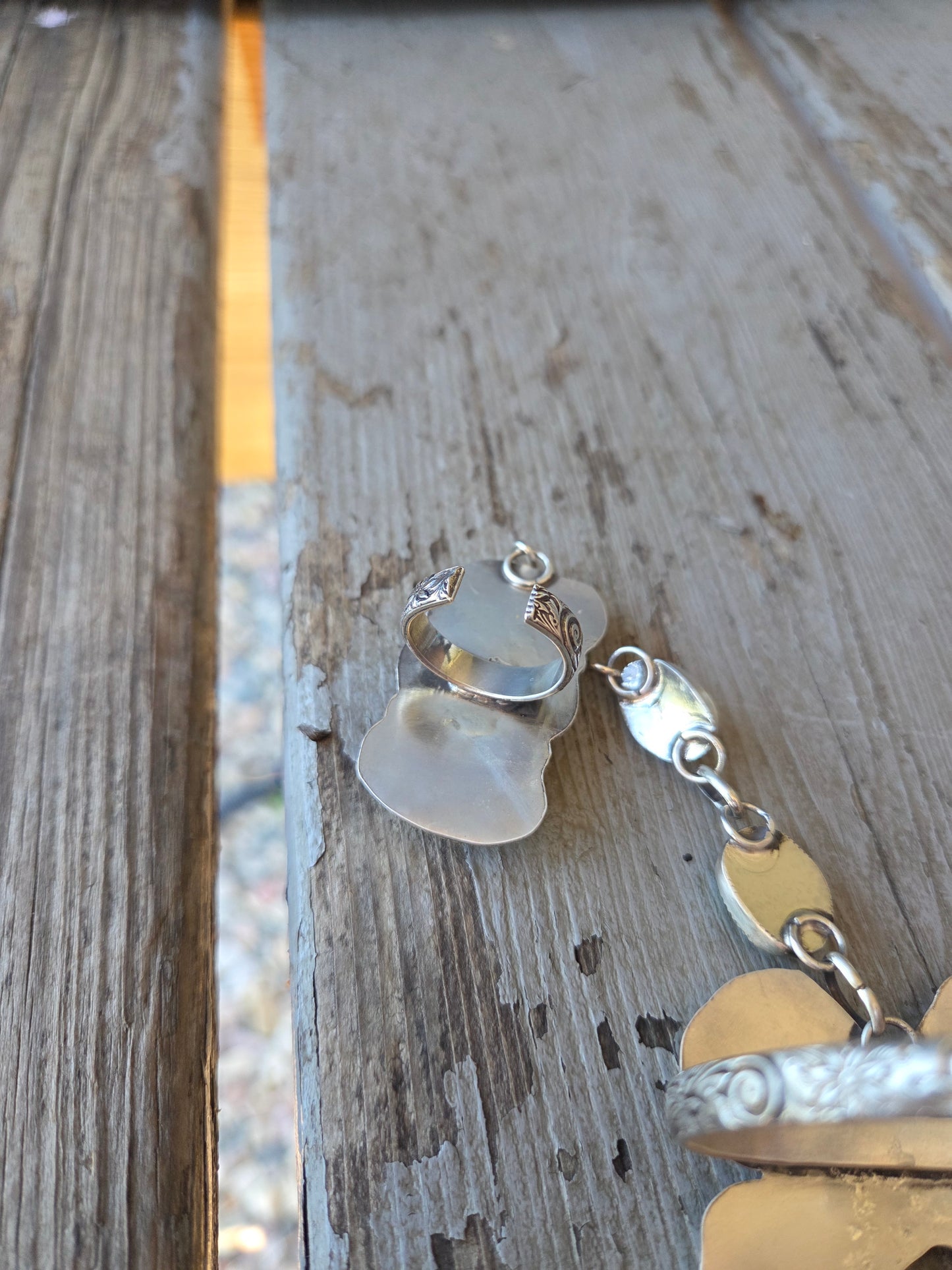 ButterFly bracelet ring combo