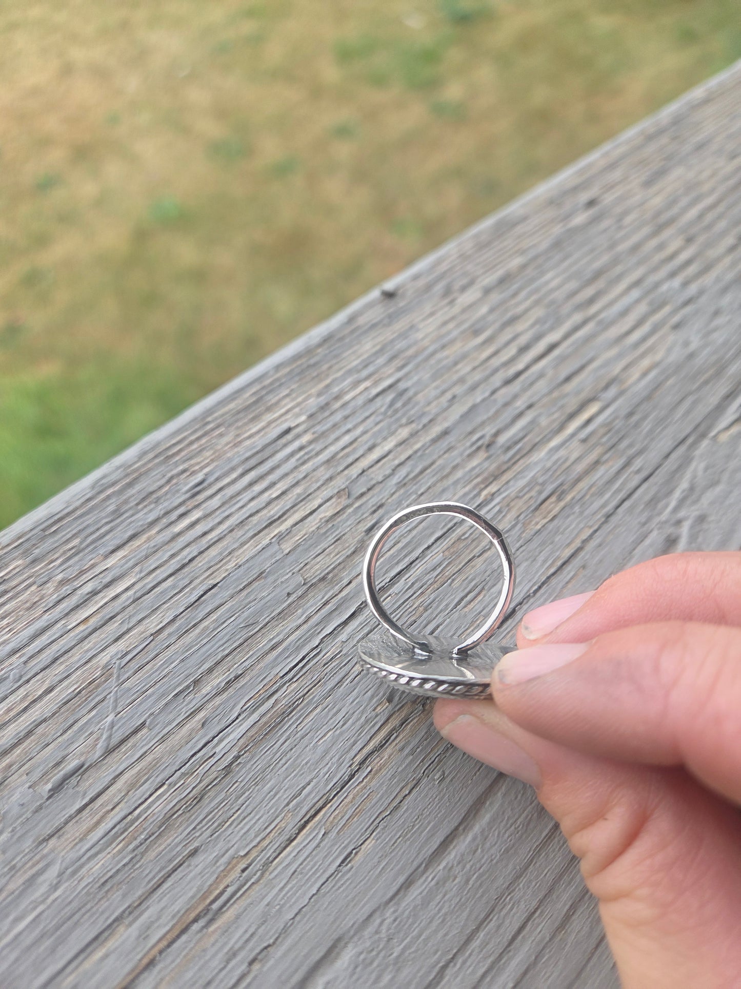 Buffalo • Sterling Silver Size 8