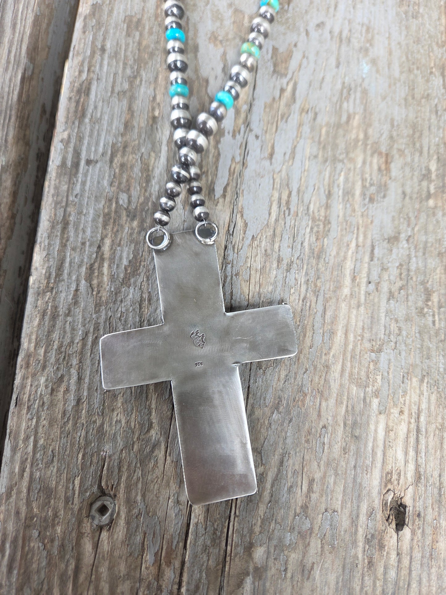 Cross Cluster Necklace