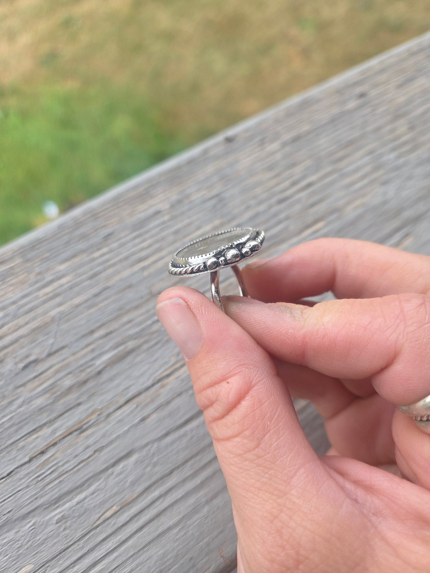 Buffalo • Sterling Silver Size 8