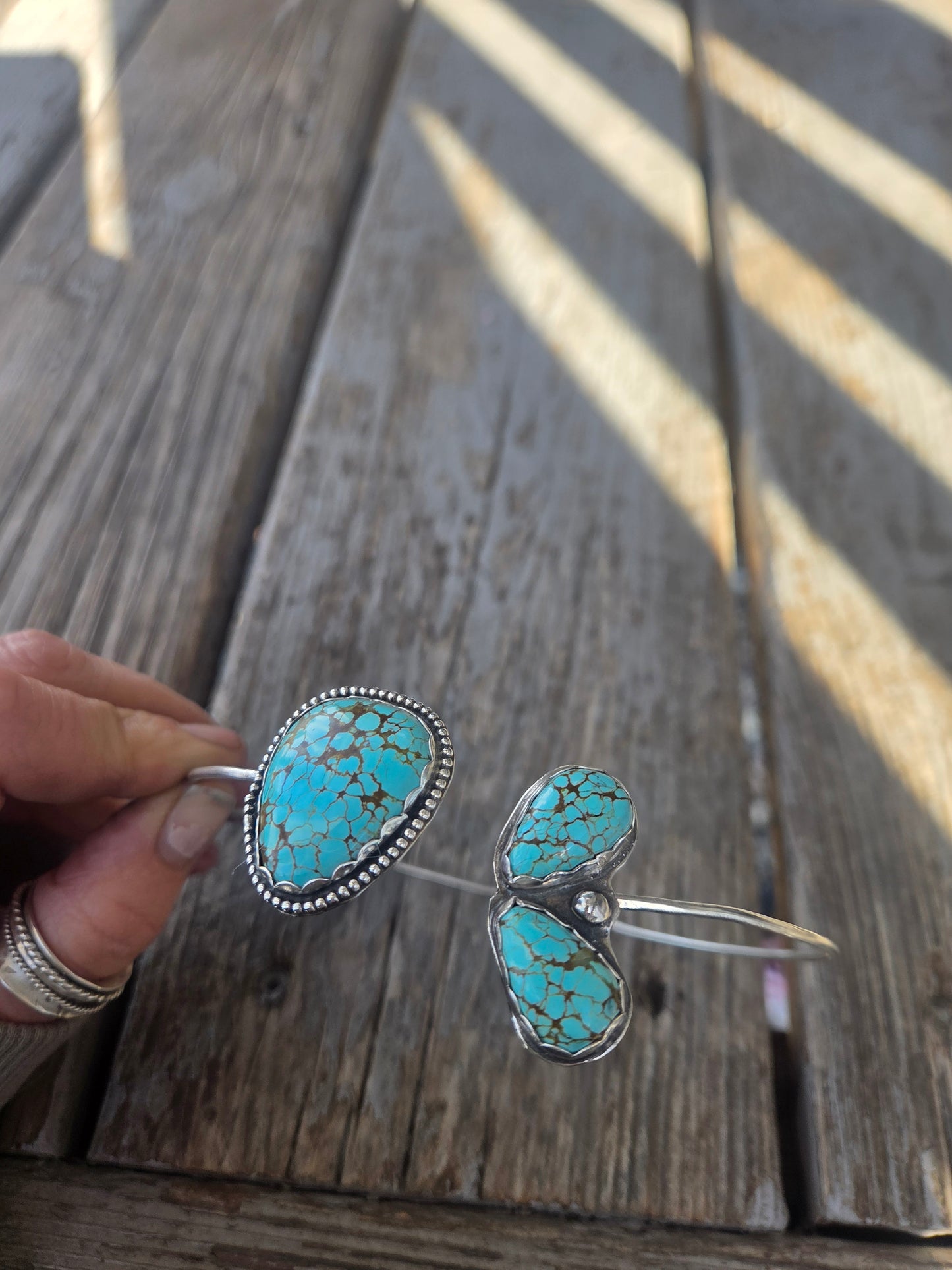 Number 9 Turquoise Neck Cuff