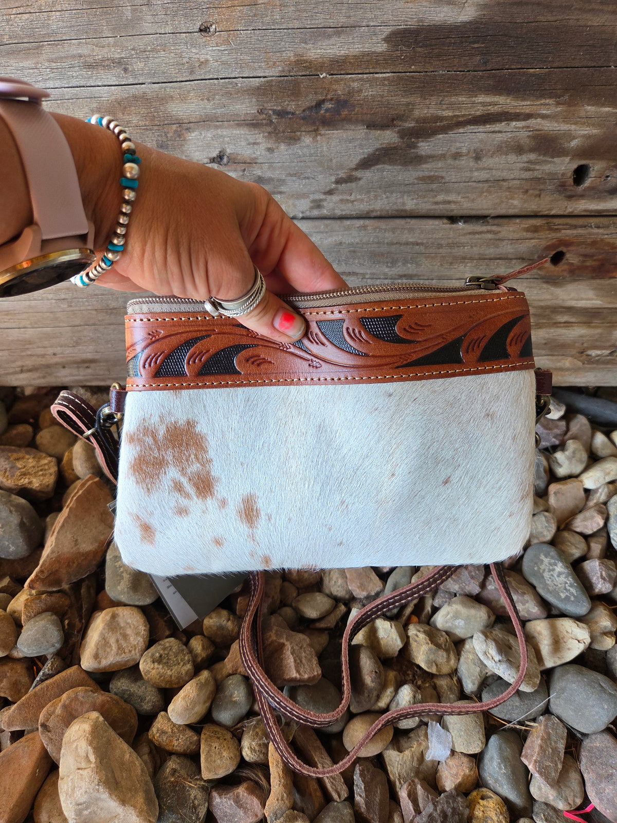 Myra Cowhide Belt Bag
