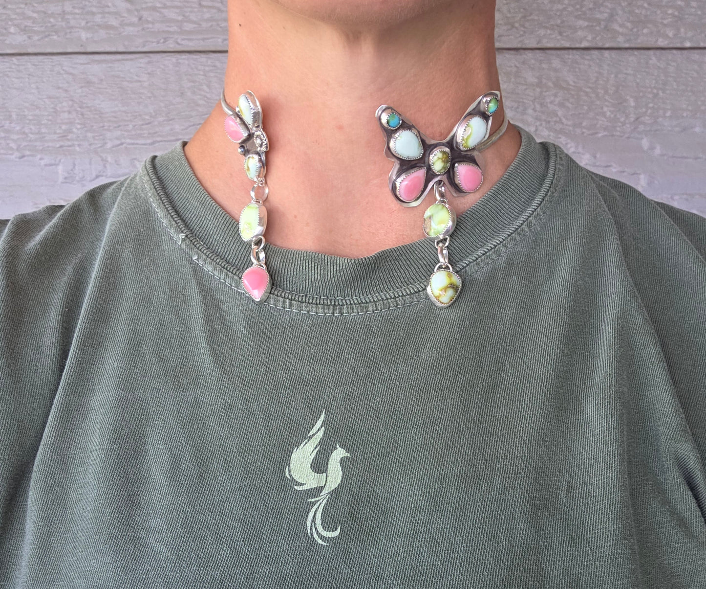 ButterFly Wire Neck Cuff