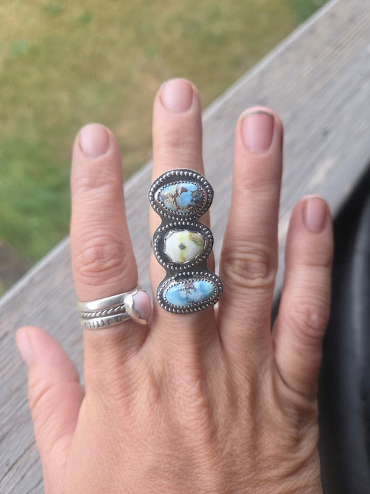 Palomino • Golden Hill Turquoise Size 7.5