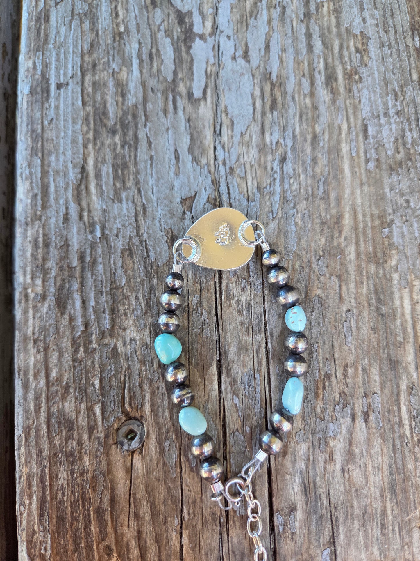 Golden Hill Turquoise Adjustable Bracelet