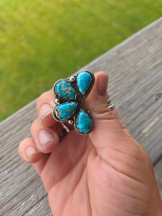 4 Stone Kingsmen Turquoise Size 8.5