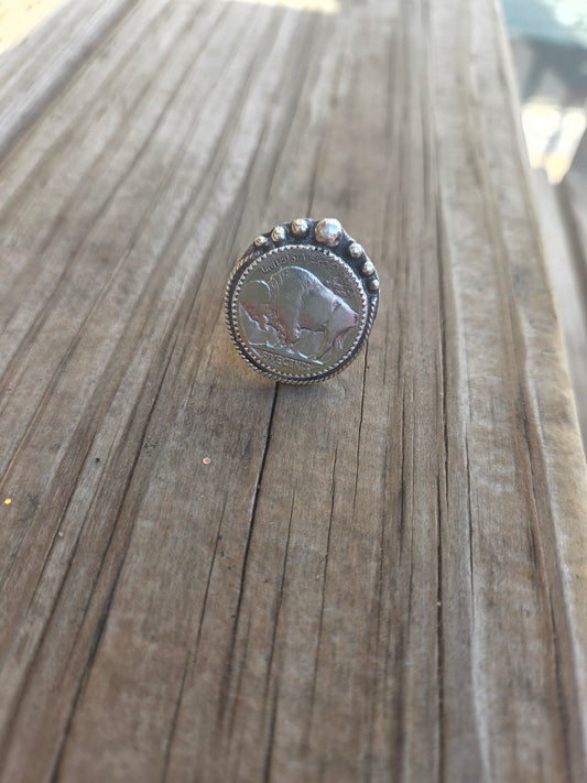 Buffalo • Sterling Silver Size 7