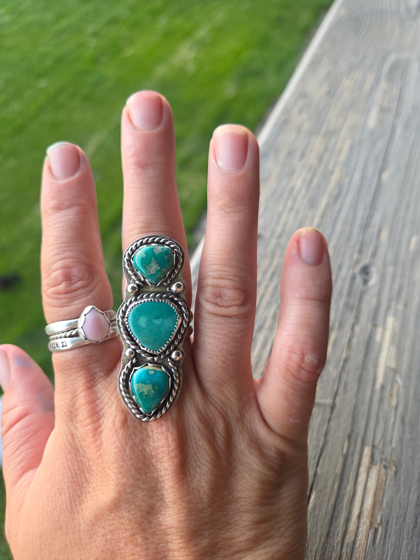 EmeraldValley & Chilean Turquoise Size 8.5