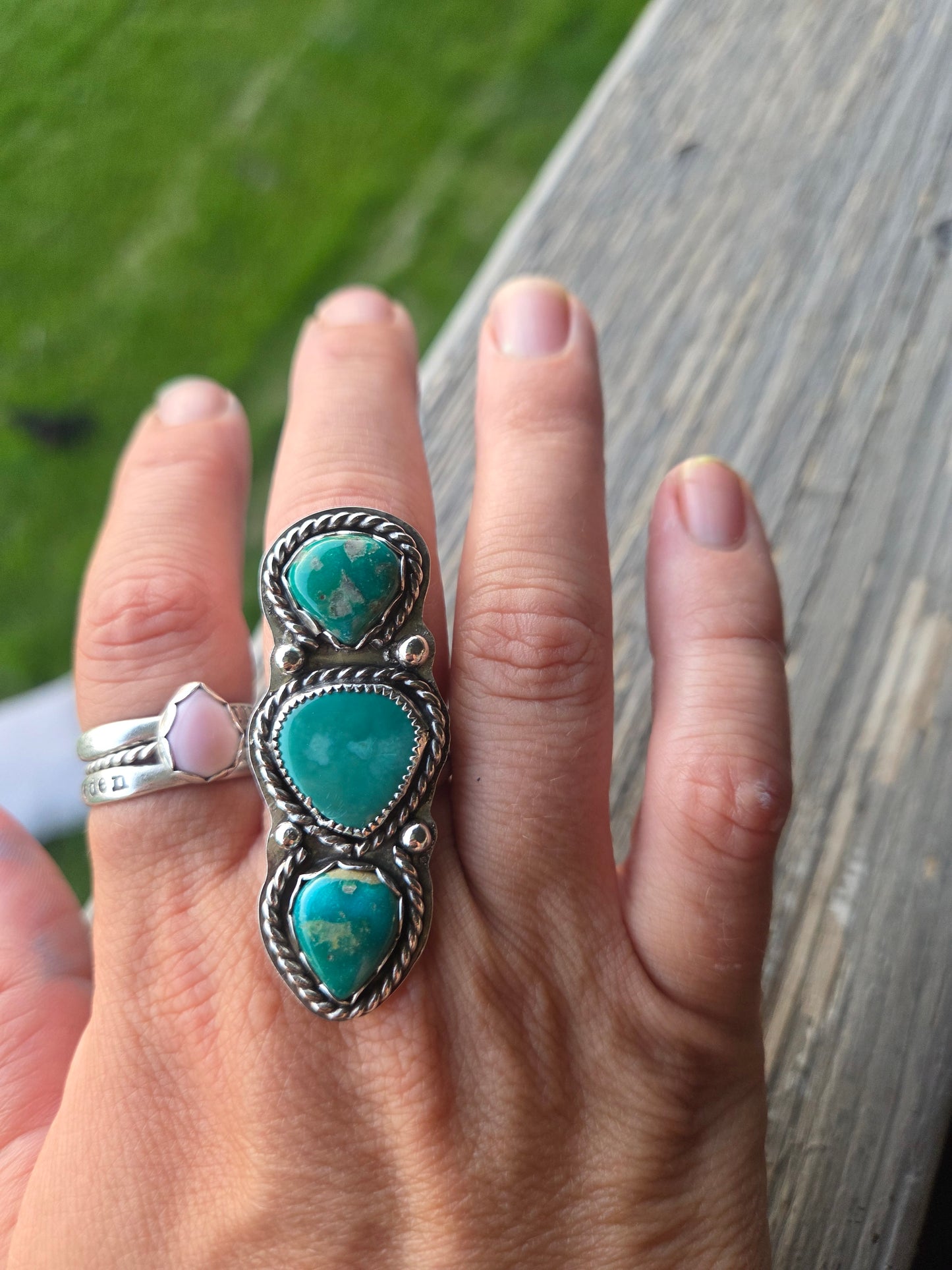 EmeraldValley & Chilean Turquoise Size 8.5