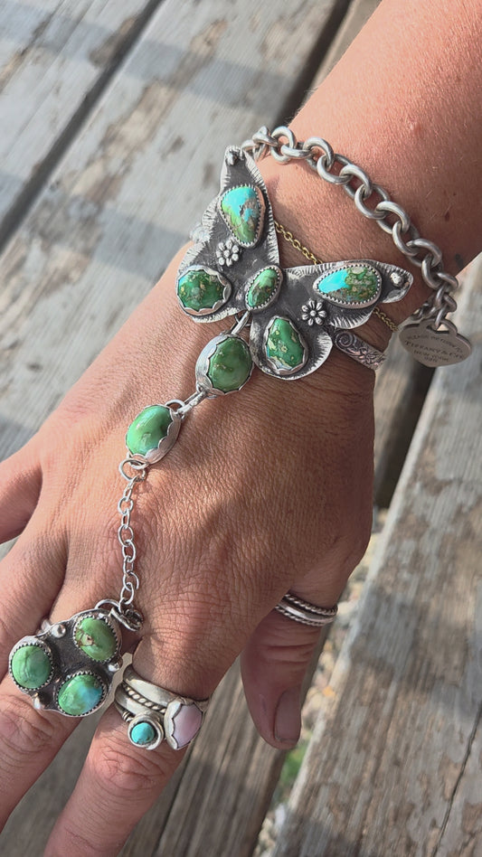 ButterFly bracelet ring combo