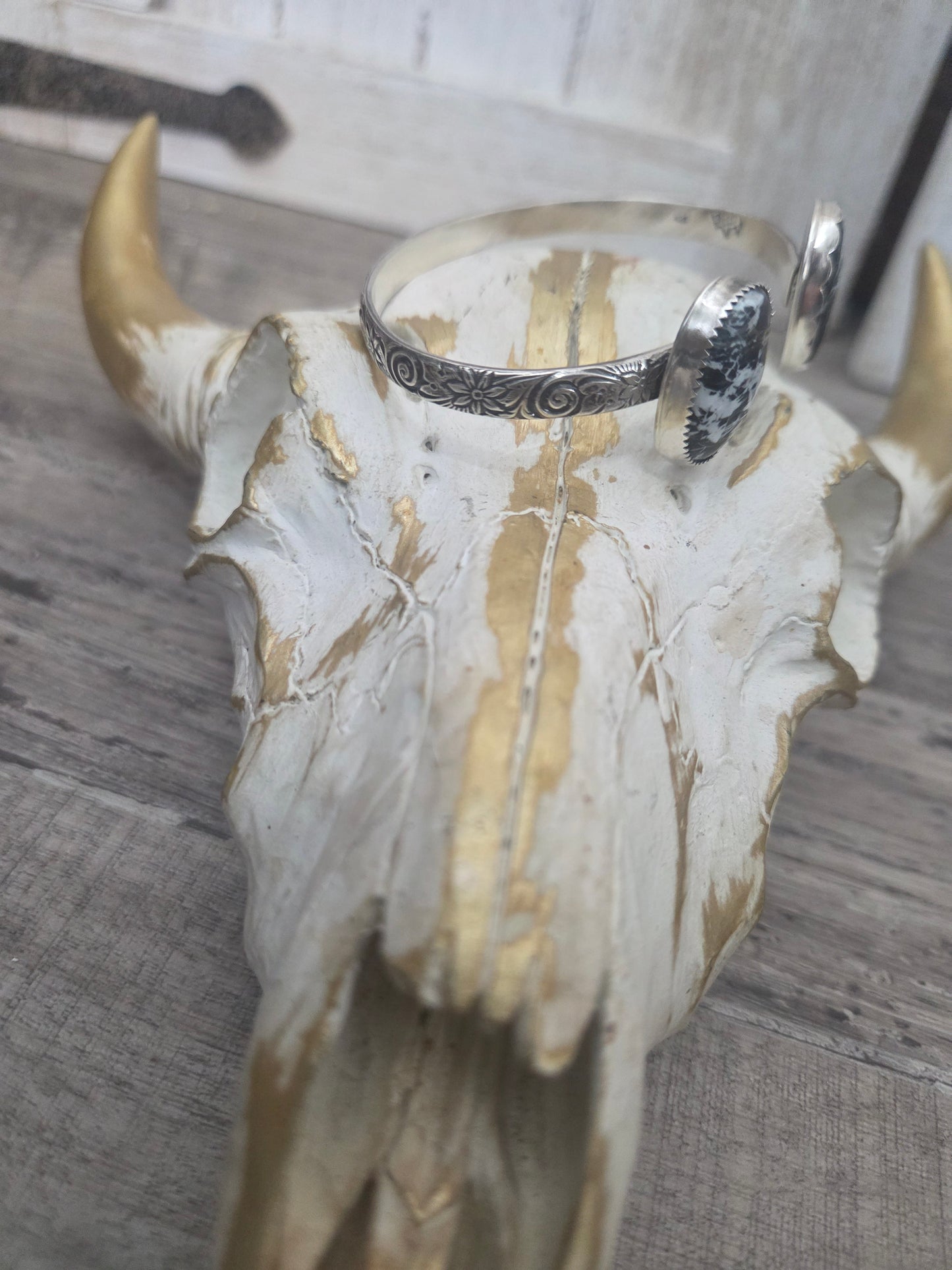 White Buffalo cuff