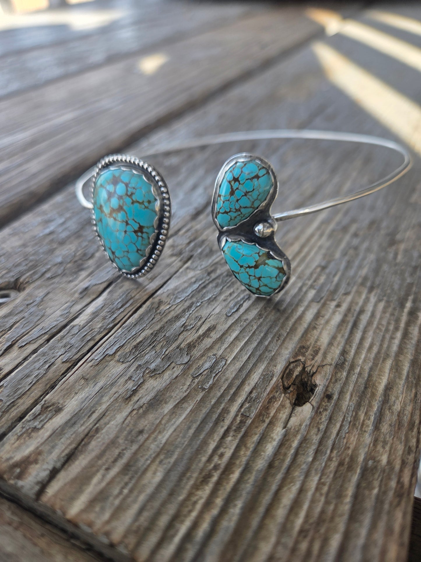 Number 9 Turquoise Neck Cuff