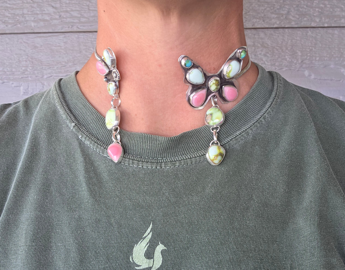 ButterFly Wire Neck Cuff