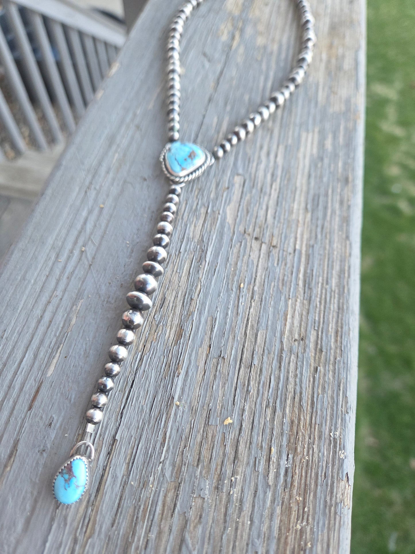 Golden Hills Turquoise Lariat