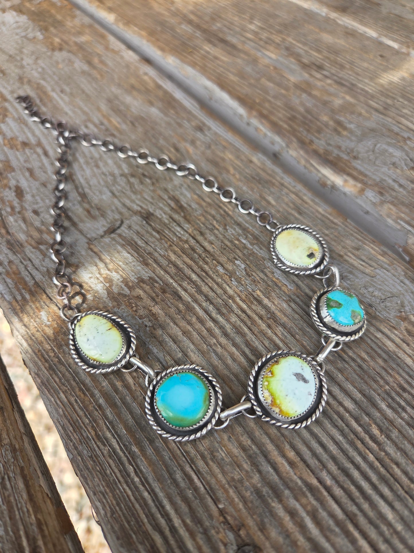 Sonoran Turquoise & Palomino Choker/Necklace