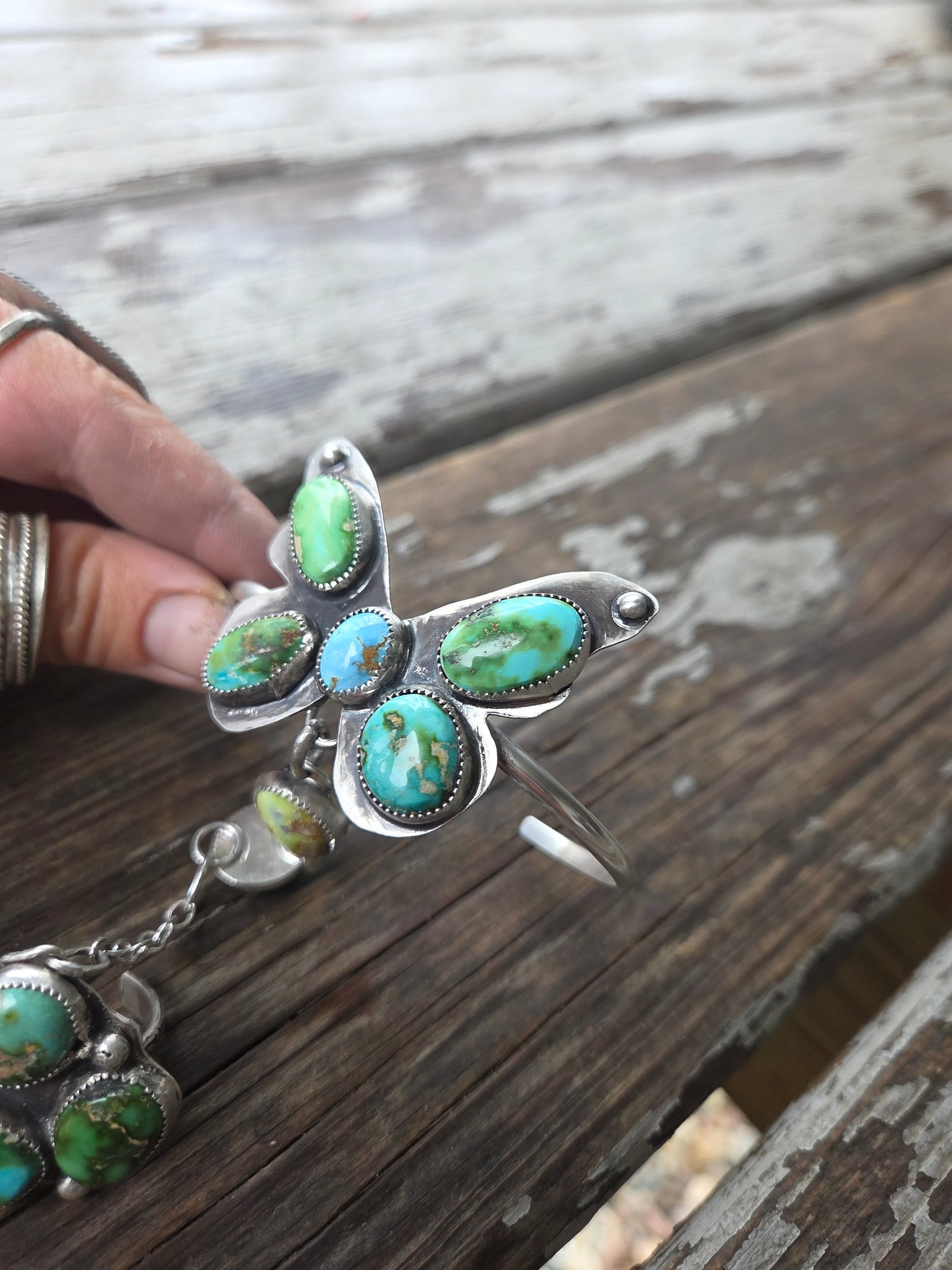 ButterFly bracelet ring combo