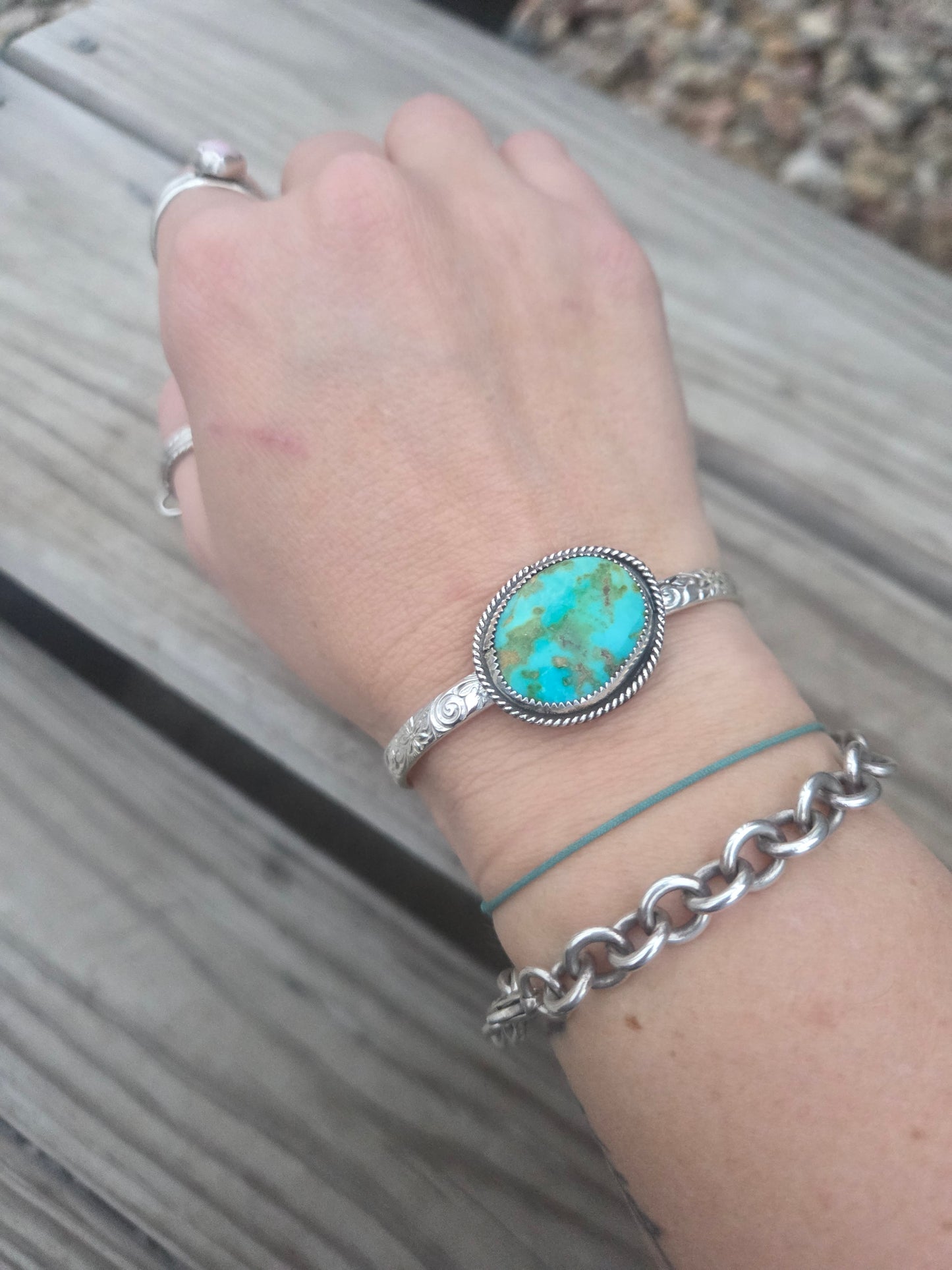Sierra Bell Turquoise cuff