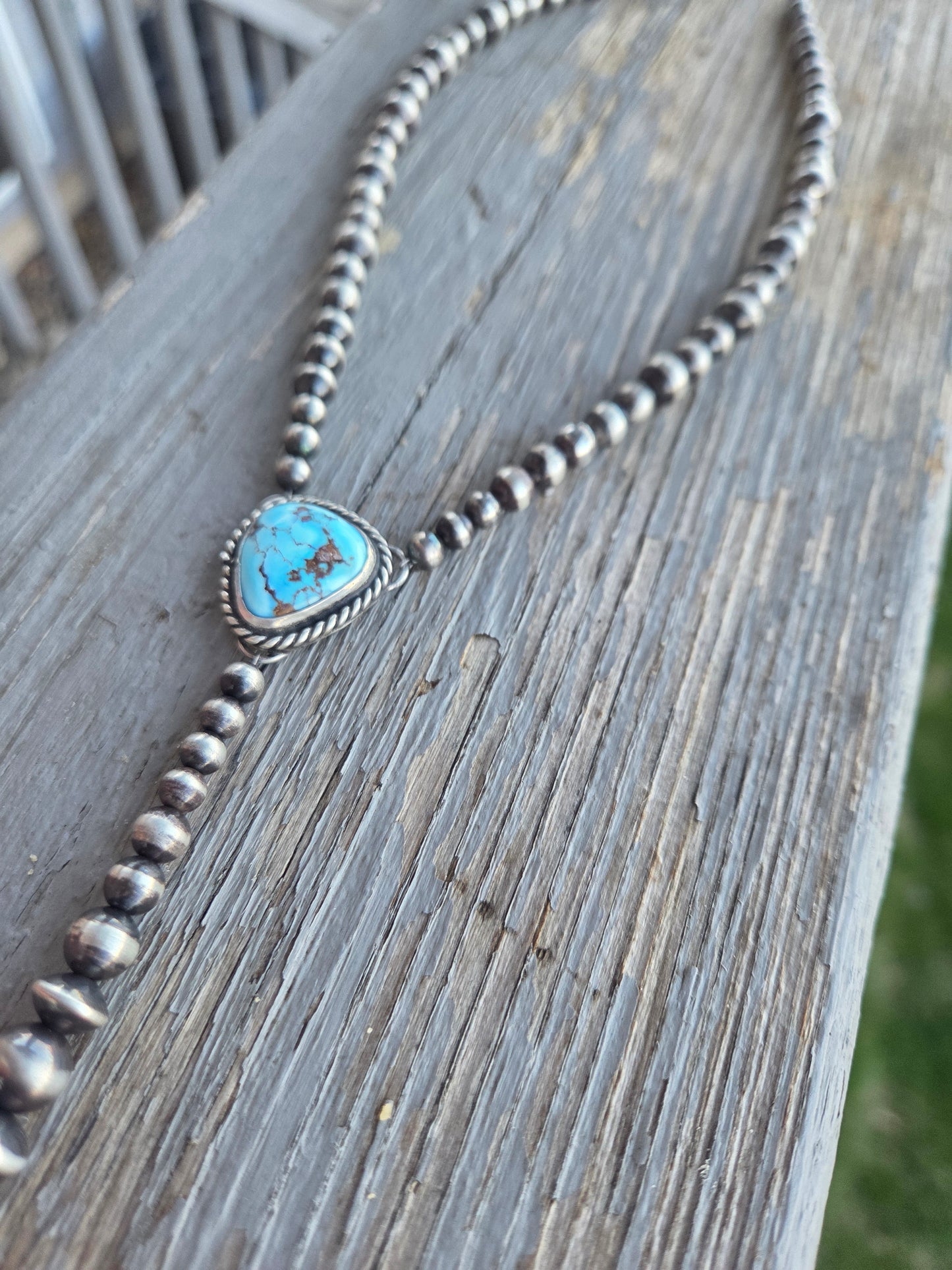 Golden Hills Turquoise Lariat