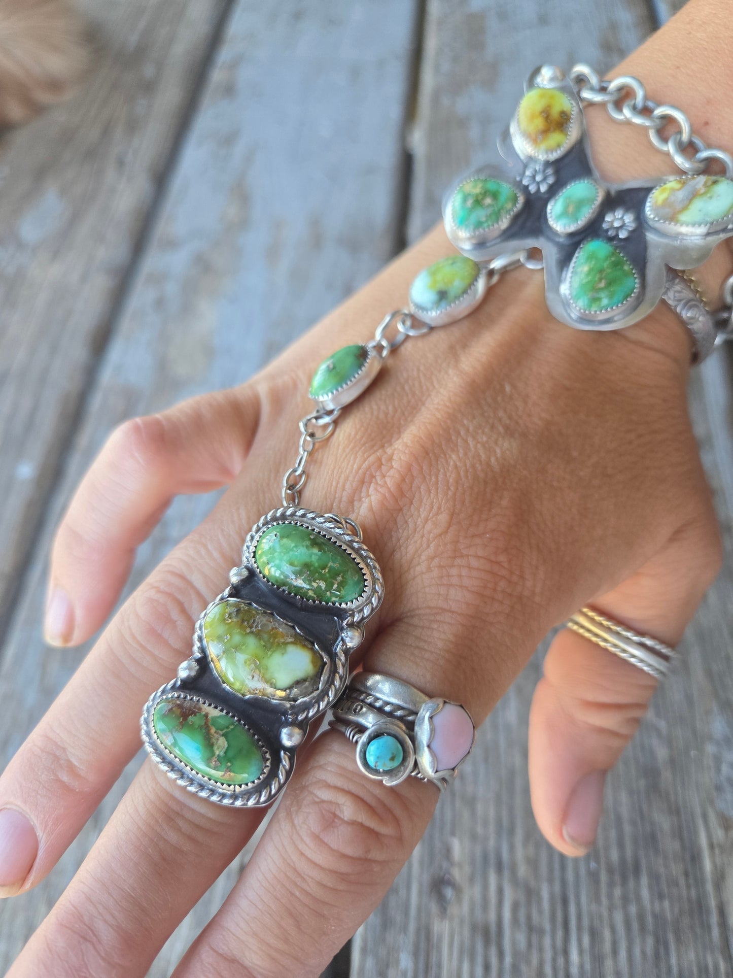 ButterFly bracelet ring combo