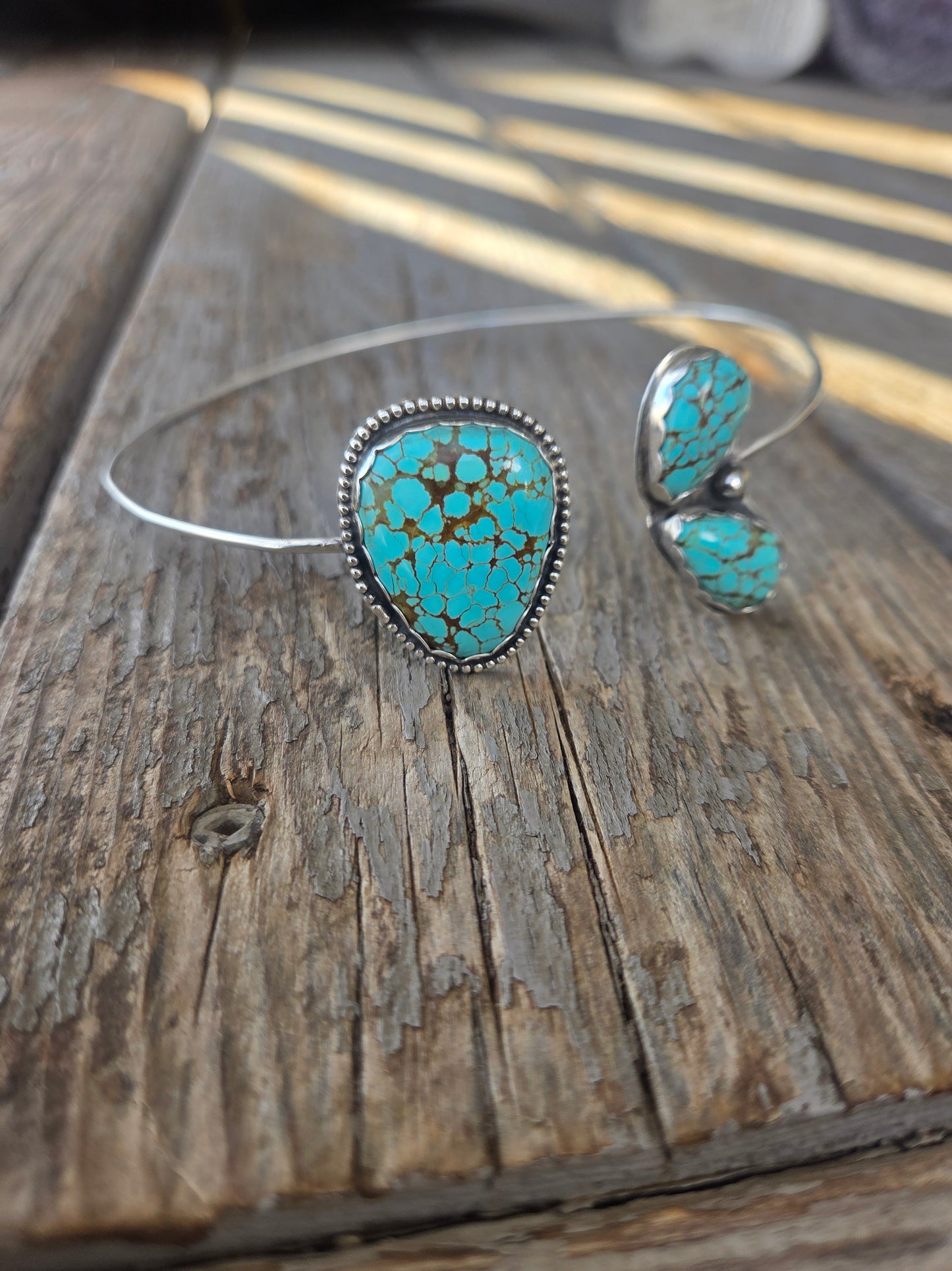 Number 9 Turquoise Neck Cuff