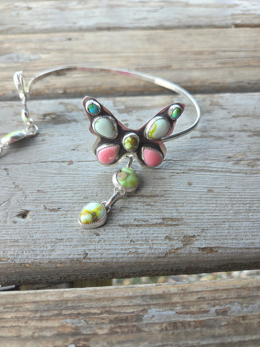 ButterFly Wire Neck Cuff