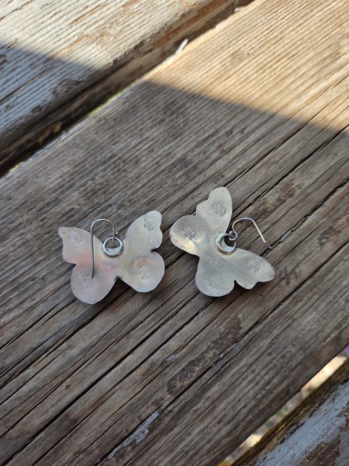 Butter Fly Turquoise Earrings