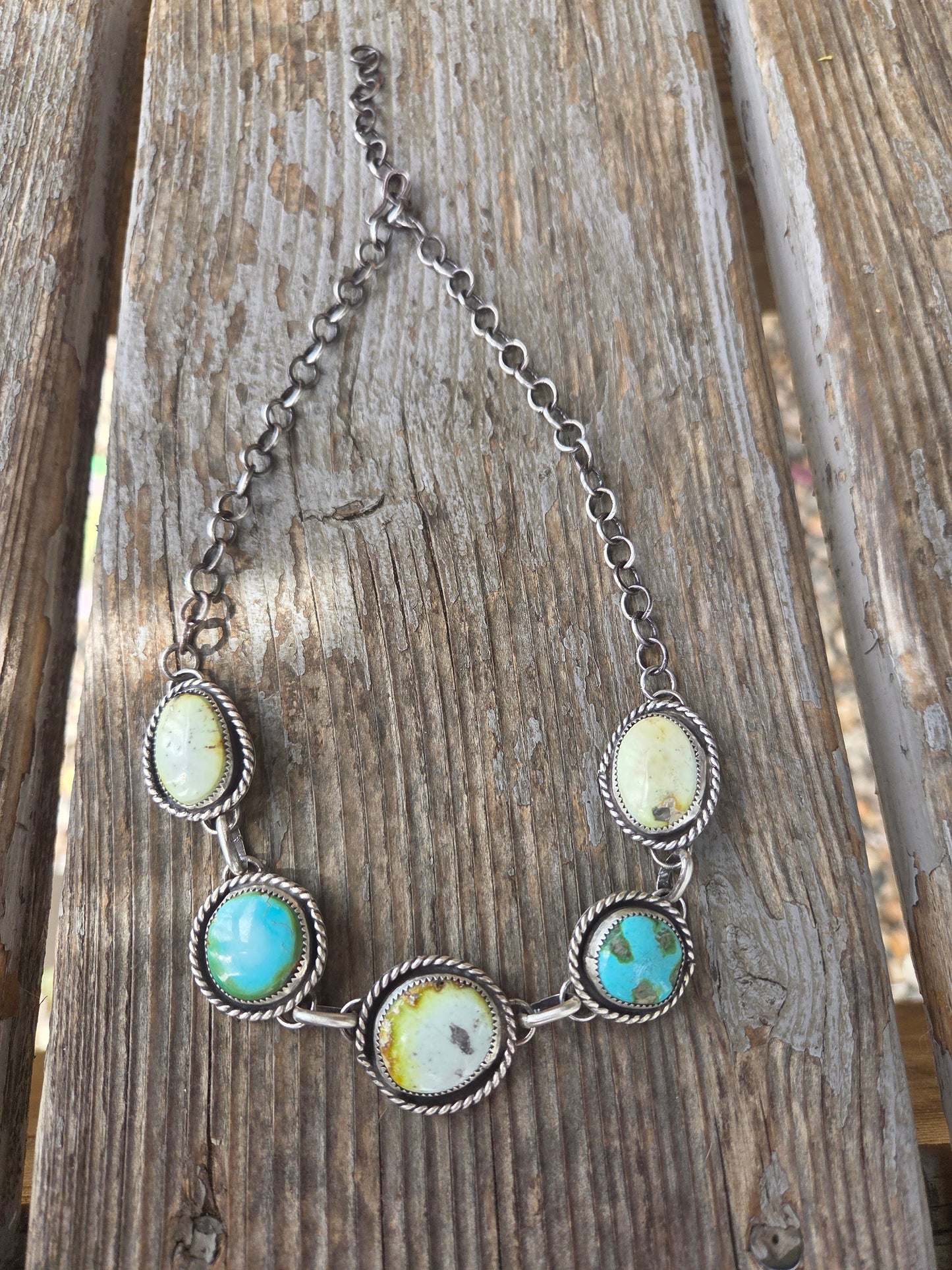 Sonoran Turquoise & Palomino Choker/Necklace