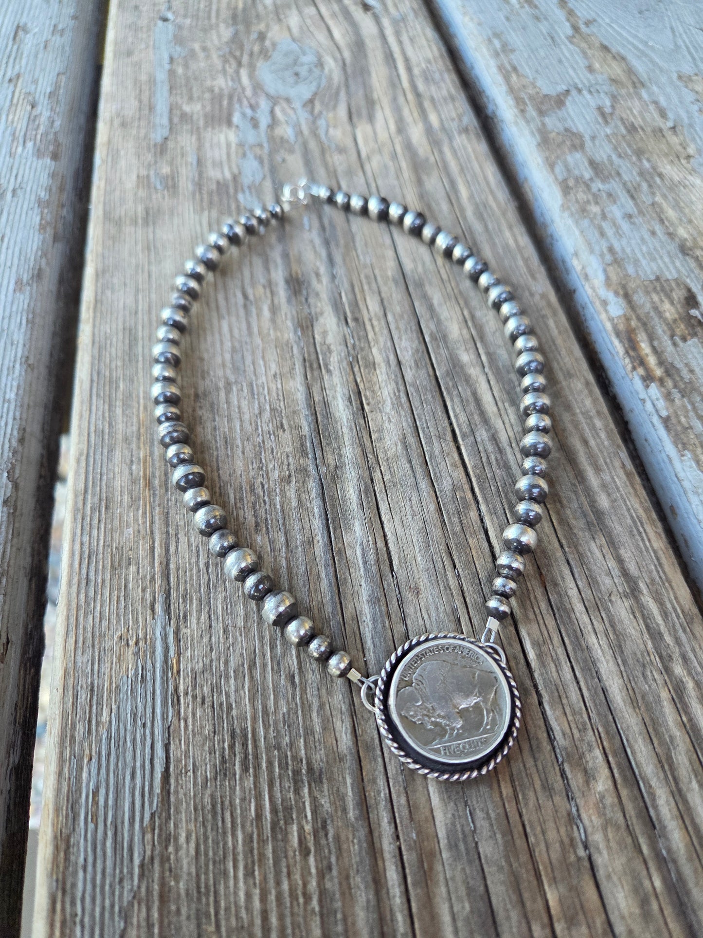 Buffalo Coin Necklace