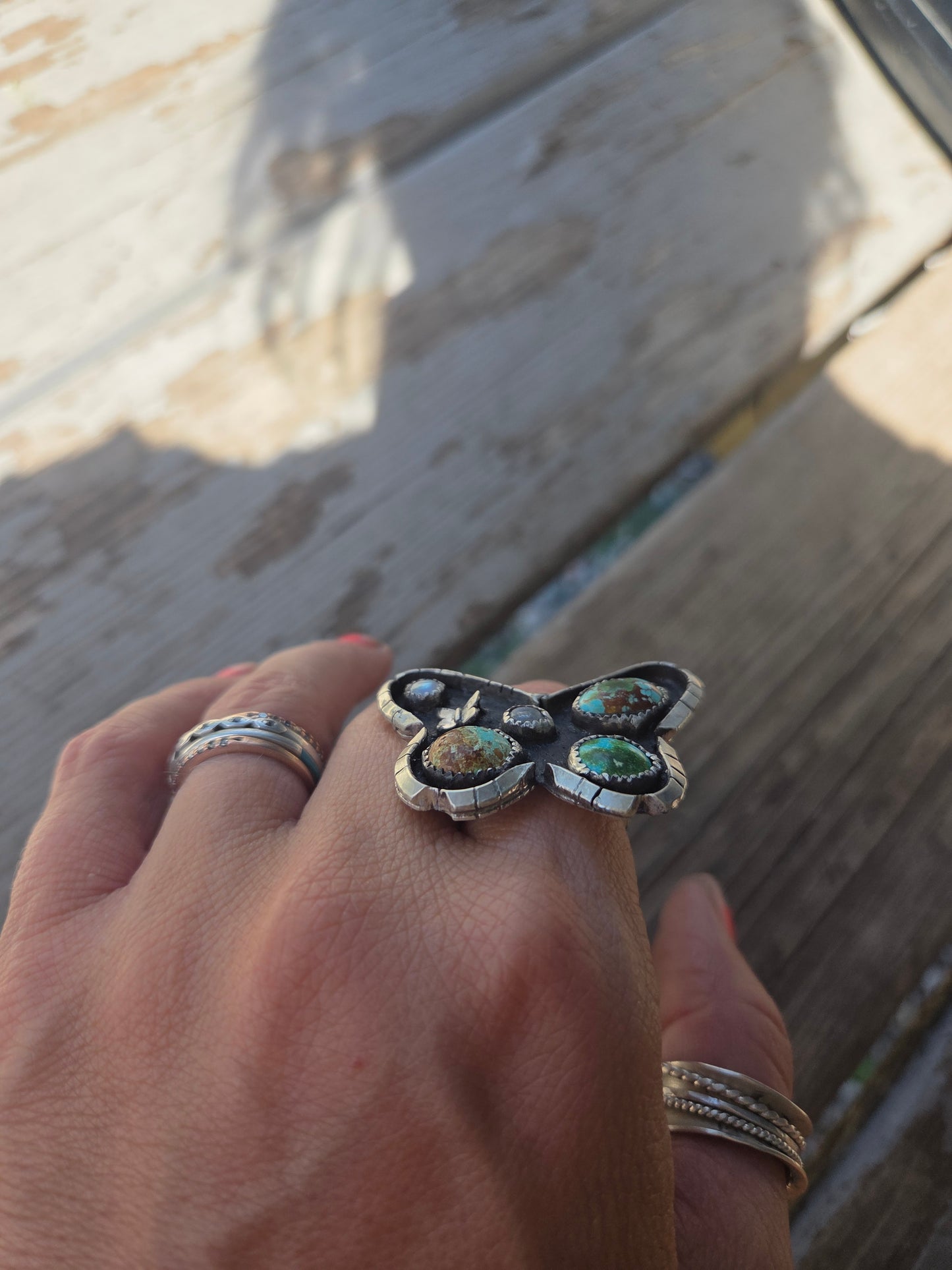 Butterfly Shadow Box Ring