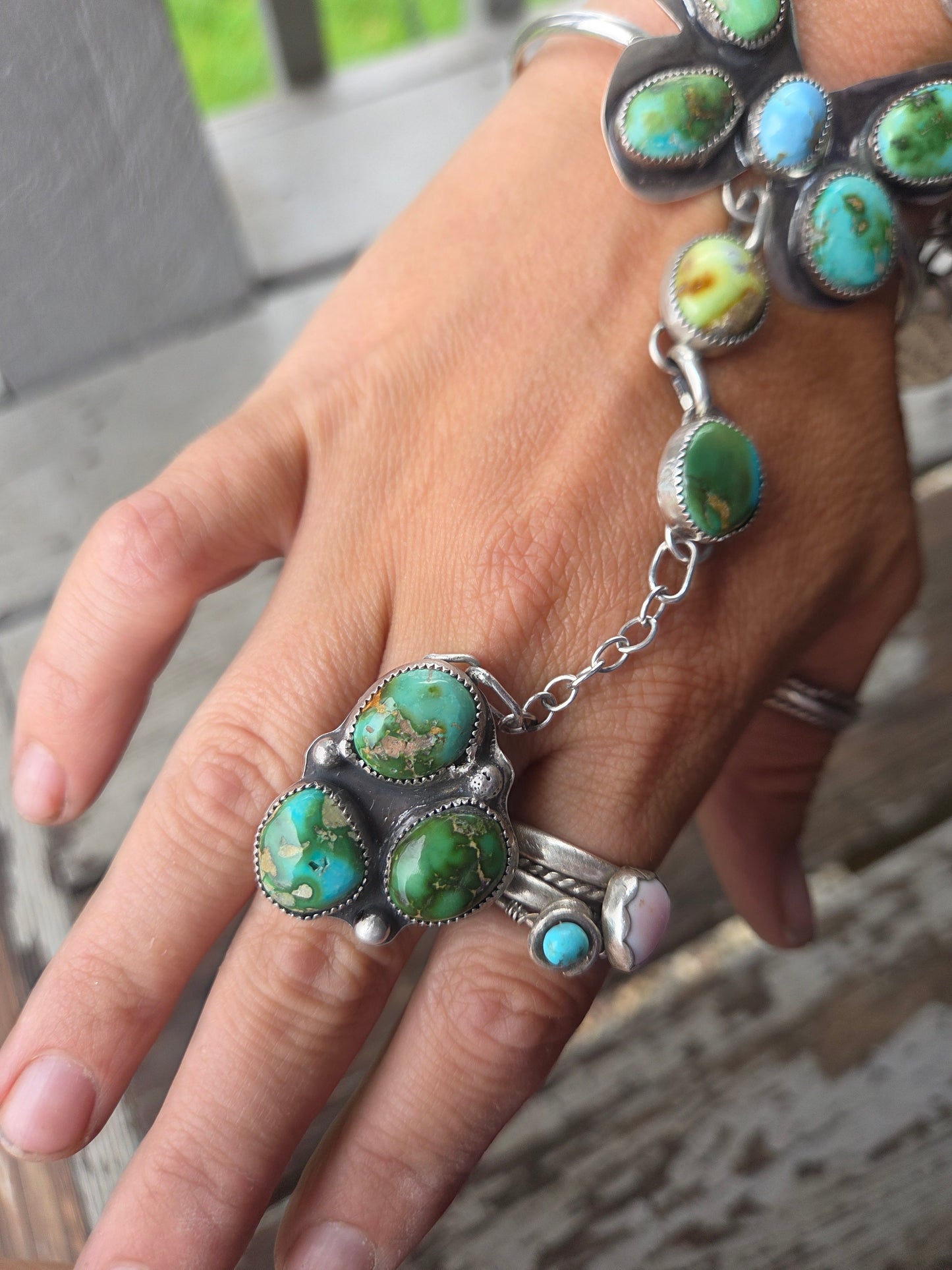 ButterFly bracelet ring combo