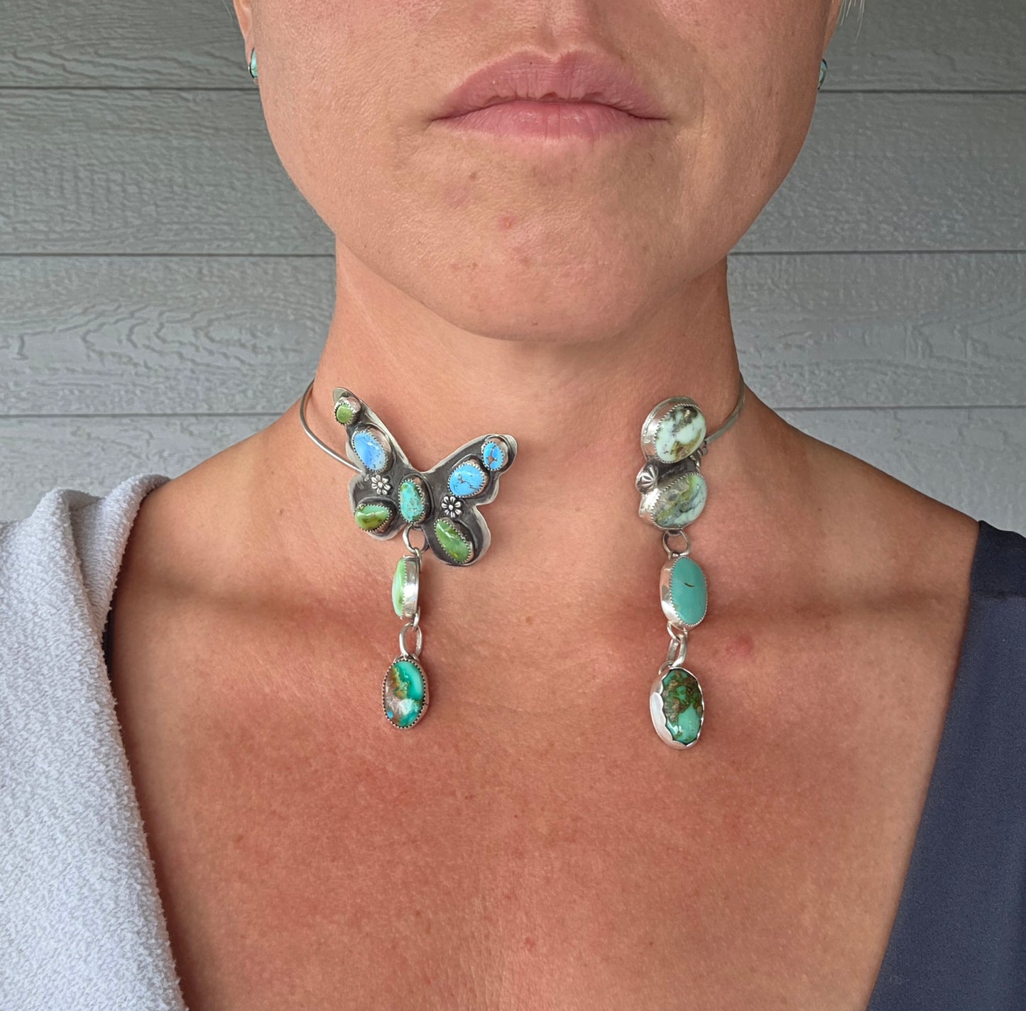 ButterFly Wire Neck Cuff