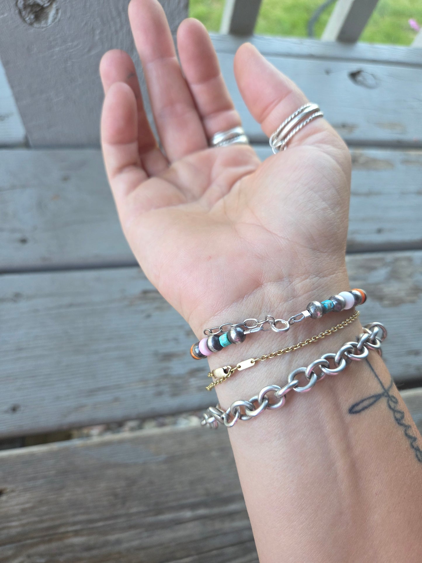 Spiny Oyster Heart Adjustable Bracelet