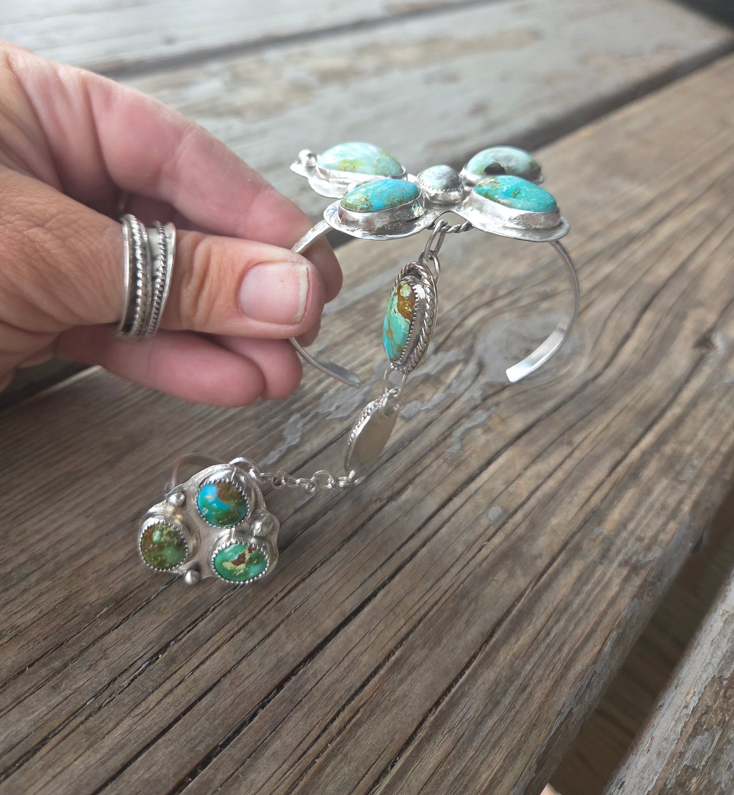 ButterFly bracelet ring combo