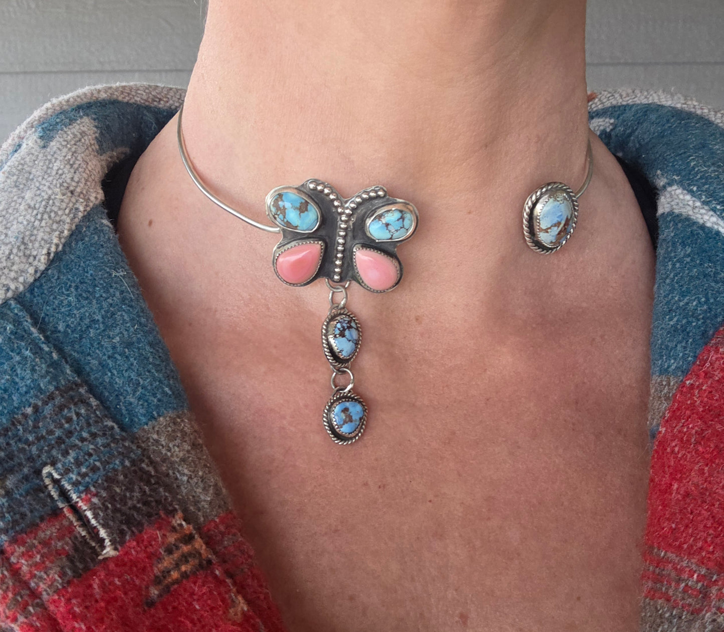 ButterFly Wire Neck Cuff