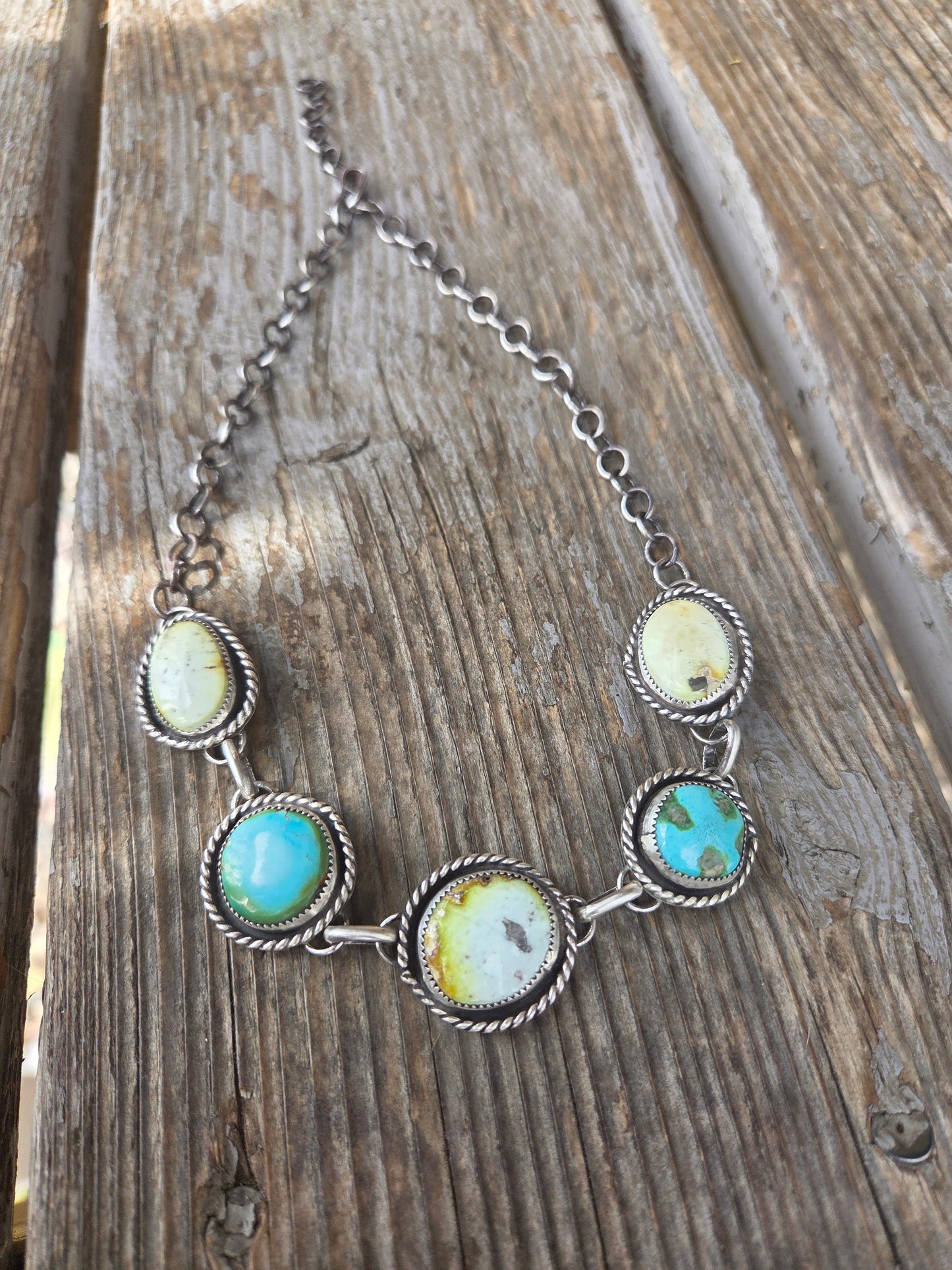 Sonoran Turquoise & Palomino Choker/Necklace