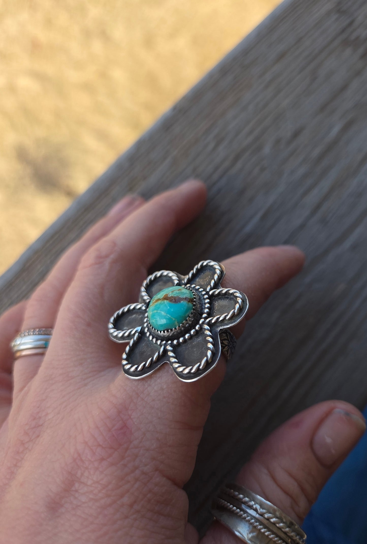Hidden Valley Turquoise Flower