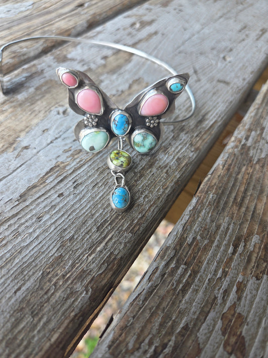ButterFly Wire Neck Cuff