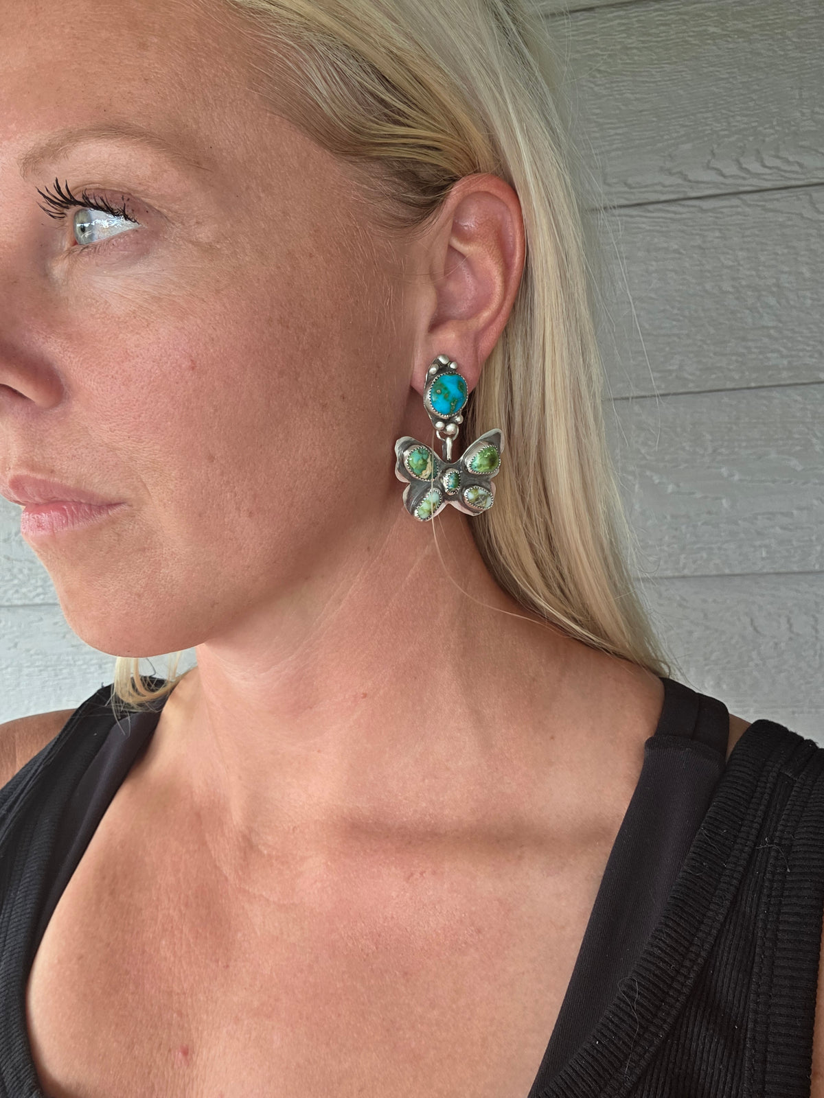 ButterFly Turquoise Earrings