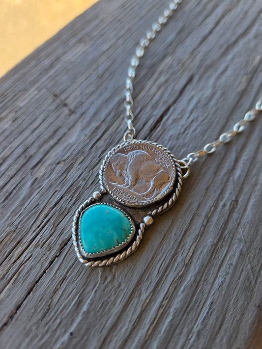 Buffalo Coin & Tyrone Turquoise